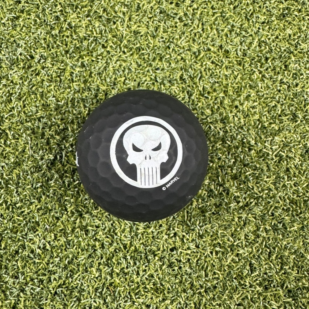 Volvik Vivid Marvel‎ Punisher Black Golf Ball Limited Edition